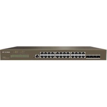 Ipcom G5328P24410W 24 Port Gıgabıt+ 4xgb Sfp Uplınk L3 Yöneti̇lebi̇li̇r 370W Poe Rackmount Swıtch