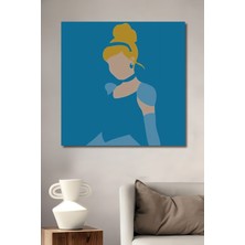 Teona Ahşap Dekoratif Ahşap Dikdörtgen Tablo Sindirella