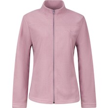 2AS Lea Kadın Tam Fermuarlı Polar Sweatshirt Lila