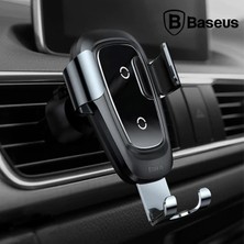 Egecen Baseus Gravity Metal Wireless Kablosuz Araç Şarj Tutucu WXYL-B0A-(5775) - EC001Z-56VY64