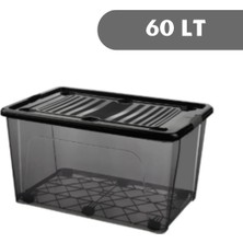 Loremp 60 Lt Antrasit Saklama Kutusu Saklama Kabı Depolama Düzenleme