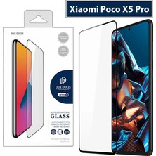 Lowell Home Dux Ducis Xiaomi Poco X5 Pro Full Kaplama Cam Ekran KORUYUCU-(5775) - LO0029-5XZ403