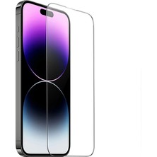 MegaSepet Hoco 9d iPhone 15 Pro Tempered Kırılmaz Cam Ekran KORUYUCU-(5775) - ME001W-50ZH51