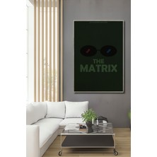 Teona Ahşap Dekoratif Ahşap Dikdörtgen Tablo The Matrix