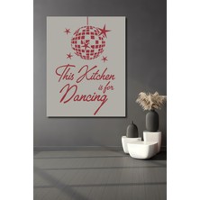 Teona Ahşap Dekoratif Ahşap Dikdörtgen Tablo Mutfak Dansı