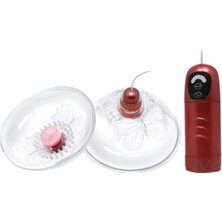 Natural Creams 7 Titreşim Ayarlı Vakumlu ve Masaj Uçlu Göğüs Pompası