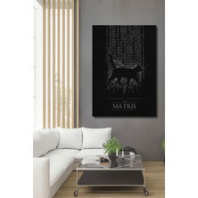 Teona Ahşap Dekoratif Ahşap Dikdörtgen Tablo Matrix Kedi