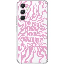 Manitoba Samsung Galaxy A55 Uyumlu Baskılı Yumuşak Silikon Şeffaf Telefon Kılıfı