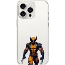 Manitoba Iphone 14 Pro Max Uyumlu Baskılı Yumuşak Silikon Şeffaf Telefon Kılıfı