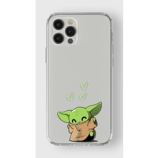 Manitoba Iphone 12 Pro Max Uyumlu Baskılı Yumuşak Silikon Şeffaf Telefon Kılıfı