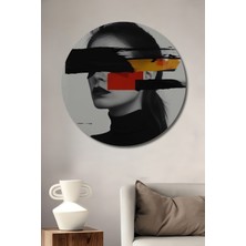 Teona Ahşap Dekoratif Ahşap Yuvarlak Tablo Gizli Kimlik