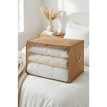 Rek Home Pencereli Büyük Boy Yastık Yorgan Kazak Hurcu / 60X40X40