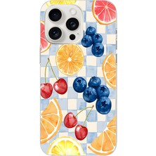 Manitoba Iphone 15 Pro Uyumlu Baskılı Yumuşak Silikon Şeffaf Telefon Kılıfı