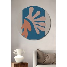Teona Ahşap Dekoratif Ahşap Yuvarlak Tablo Henri Matisse