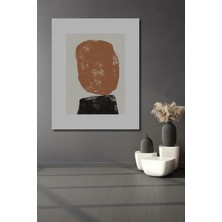 Teona Ahşap Dekoratif Ahşap Dikdörtgen Tablo Soyut Sanat