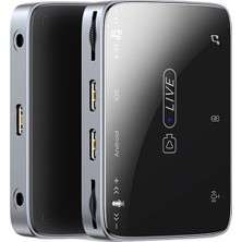 Lowell Home Ally MH-319 Type-C 2 In 1 Canlı Yayın Için Dönüştürücü Live Converter-(57 - LO0029-5XZOK