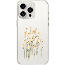 Manitoba Iphone 15 Pro Max Uyumlu Baskılı Yumuşak Silikon Şeffaf Telefon Kılıfı