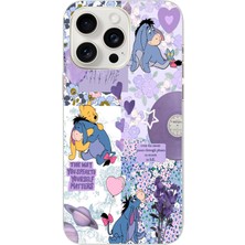 Manitoba Iphone 16 Pro Uyumlu Baskılı Yumuşak Silikon Şeffaf Telefon Kılıfı