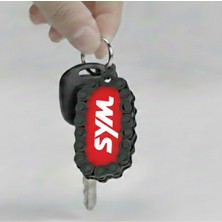 Sym Zincir Detaylı Motosiklet için Zincir Detaylı Motısiklet Anahtarlığı