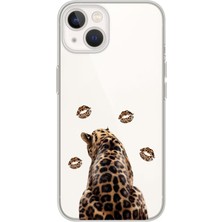 Manitoba Iphone 13 Mini Uyumlu Baskılı Yumuşak Silikon Şeffaf Telefon Kılıfı