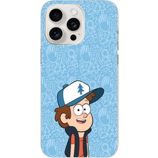 Manitoba Iphone 15 Pro Max Uyumlu Baskılı Yumuşak Silikon Şeffaf Telefon Kılıfı