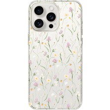 Manitoba Iphone 16 Pro Uyumlu Baskılı Yumuşak Silikon Şeffaf Telefon Kılıfı