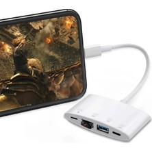 Egecen Ally NK-1040 4in1 Iphone Lightning To USB Kamera ADAPTÖRÜ-(5775) - EC001Z-56TP74