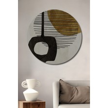 Teona Ahşap Dekoratif Ahşap Yuvarlak Tablo Denge Noktası