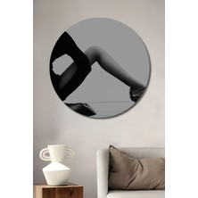 Teona Ahşap Dekoratif Ahşap Yuvarlak Tablo Zarif Dokunuş