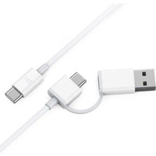 Bi Seyyar Xiaomi Zmı AL311 2 1 Pd Qc Type-C To Type-C C USB Hızlı Şarj Veri KABLOSU-(5775) - BI001V-4YDLP8