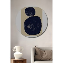 Teona Ahşap Dekoratif Ahşap Yuvarlak Tablo Denge Sanatı