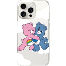 Manitoba Iphone 15 Pro Max Uyumlu Baskılı Yumuşak Silikon Şeffaf Telefon Kılıfı