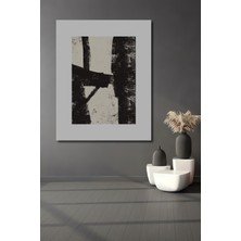 Teona Ahşap Dekoratif Ahşap Dikdörtgen Tablo Soyut Sanat