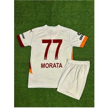 Candy Cup Gâlatâsarây 2024/25 Yeni Sezon Alvaro Morata Deplasman Çocuk Forması