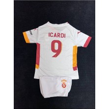 Candy Cup Gâlatâsarây 2024-25 Yeni Sezon M'a.u.r.o I'c'a'r'd'i Deplasman Çocuk Forması