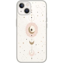 Manitoba Iphone 15 Plus Uyumlu Baskılı Yumuşak Silikon Şeffaf Telefon Kılıfı