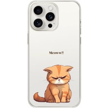 Manitoba Iphone 16 Pro Max Uyumlu Baskılı Yumuşak Silikon Şeffaf Telefon Kılıfı