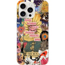 Manitoba Iphone 15 Pro Max Uyumlu Baskılı Yumuşak Silikon Şeffaf Telefon Kılıfı