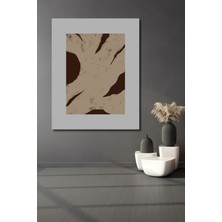 Teona Ahşap Dekoratif Ahşap Dikdörtgen Tablo Soyut Doku