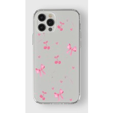 Manitoba Iphone 12 Pro Max Uyumlu Baskılı Yumuşak Silikon Şeffaf Telefon Kılıfı