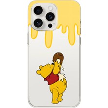 Manitoba Iphone 16 Pro Uyumlu Baskılı Yumuşak Silikon Şeffaf Telefon Kılıfı