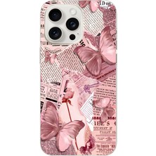 Manitoba Iphone 16 Pro Max Uyumlu Baskılı Yumuşak Silikon Şeffaf Telefon Kılıfı