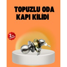 bebekokusu Mat Renk Topuzlu Kapı Kilidi – Giriş Tipi - BKS6595-2401
