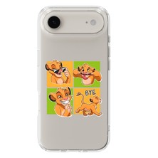 Manitoba Iphone 17 Air Uyumlu Baskılı Yumuşak Silikon Şeffaf Telefon Kılıfı