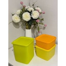 Tupperware Kubik Set 3 Lü Set Mutfak Saklama