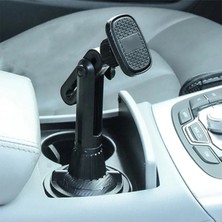 Mobil Dünyası Ally 360 Derece Döner Manyetik Araç Içi Telefon Tutucu - Bardak Tutucu Yeri I?çi - MB000X-2GE3C