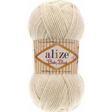 Alize Baby Best 5 Adet 62 Açık Kremrengi