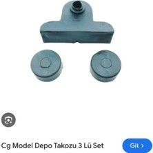 Topuz Motor Cg Depo Takozu Vidalı Model 2ön 1ARKA