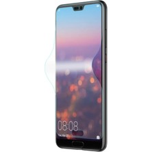 Sbusshop Huawei P20 3D Nano Tpu Şeffaf Full Ekran KORUYUCU-(5775) - SB001M-49VOC2