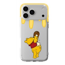 Manitoba Iphone 17 Pro Uyumlu Baskılı Yumuşak Silikon Şeffaf Telefon Kılıfı